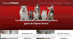 Desktop Screenshot of mascotaspower.com